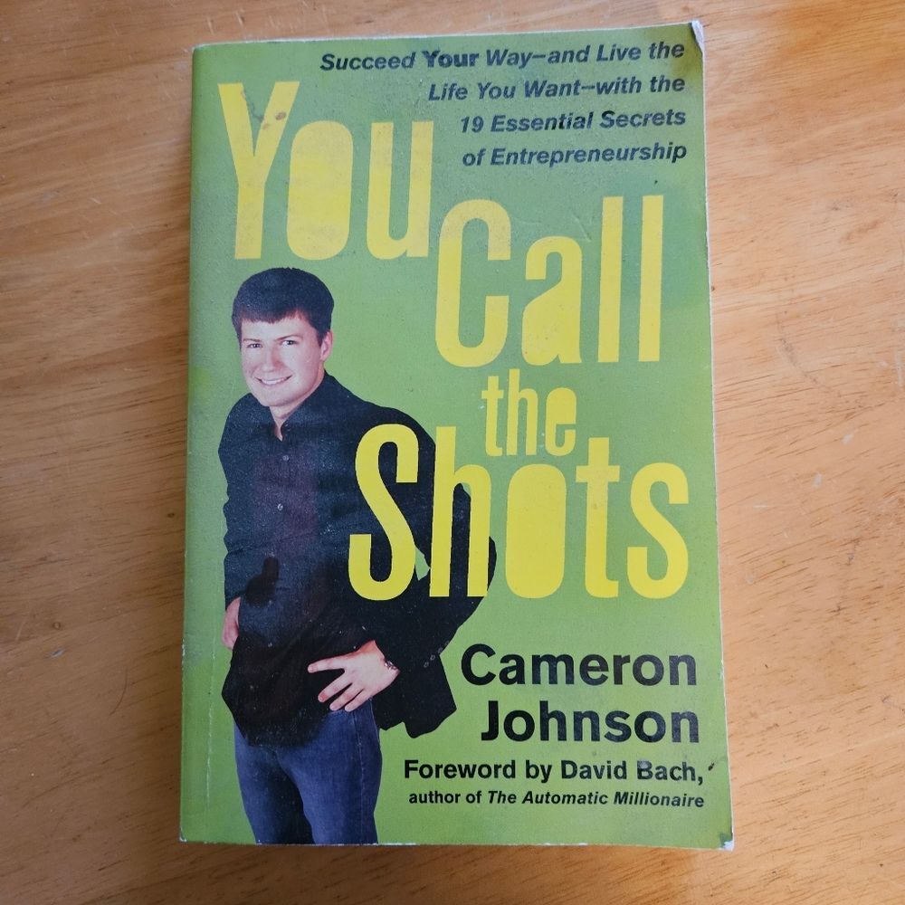 You Call The Shots by Cameron Johnson Paperback Exc Condition‎